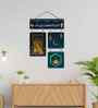 Islamic Shahada Kalima Spiritual Wooden Wall Hanging