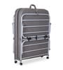 Metallika Istanbul Folding Bed with Mattress in Grey Finish