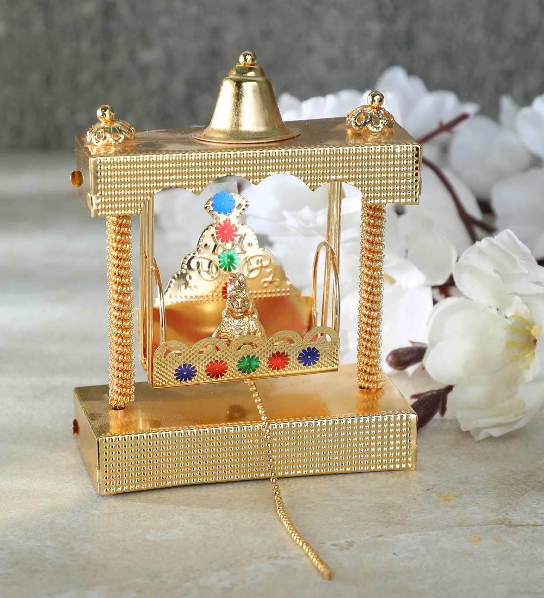 Buy Itiha Mandir balgopal Ladoo gopal jhula swing home