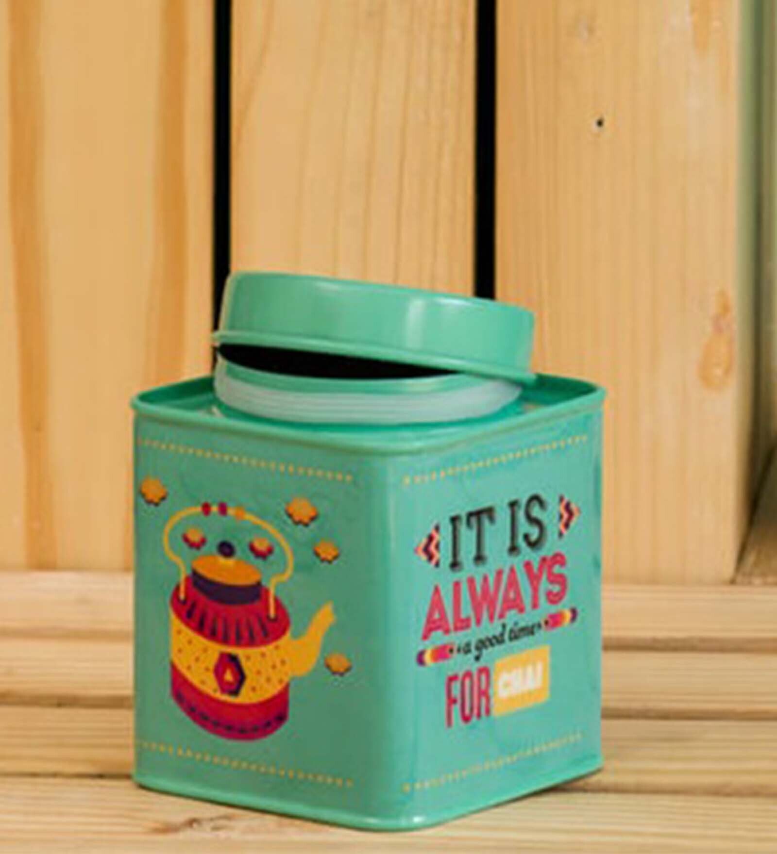 It is Always for Chai Vintage 300ml Storage Jar