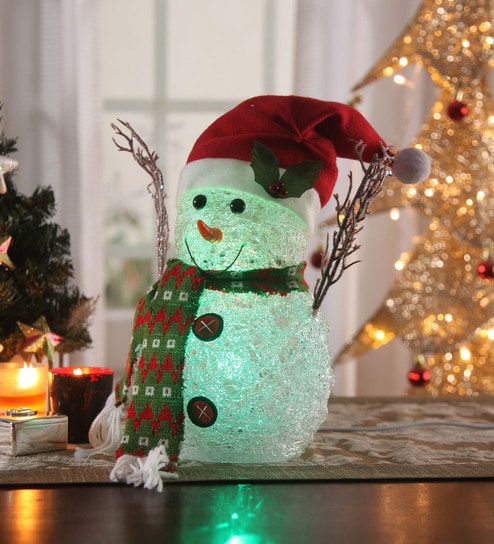 Buy Itiha Multicolour Acrylic Christmas Usb Charging Battery