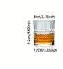 Italian Premium Glass Whiskey Drinking Tumbler