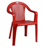 Italino Plastic Chair in Red Colour , (Set Of 2)