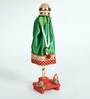 Green Ready Made Gudi Showpiece