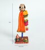 Orange Ready Made Gudi Showpiece