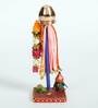 Orange Ready Made Gudi Showpiece