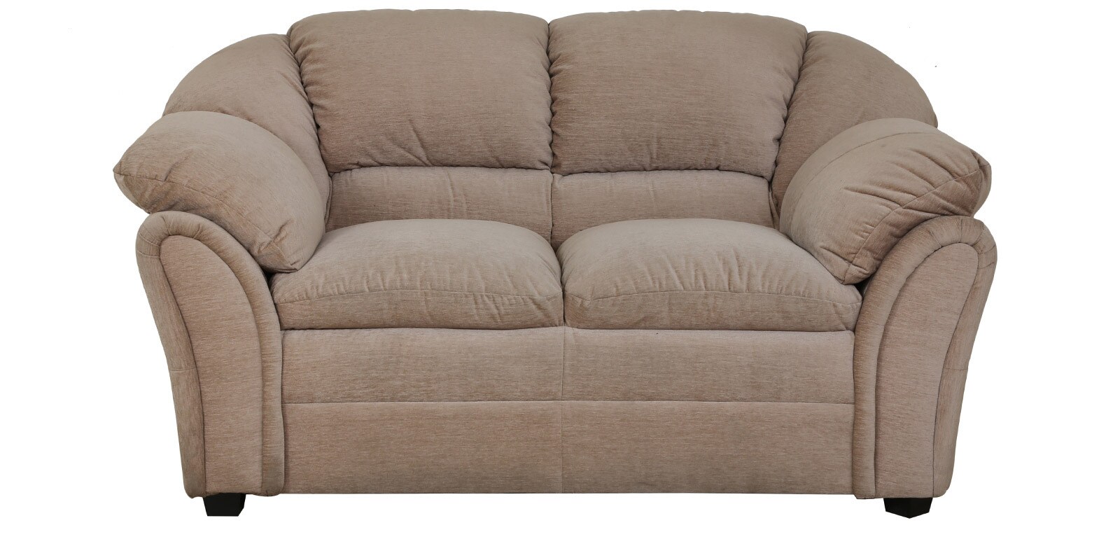 Buy Ivana Two Seater Sofa in Beige Colour by HomeTown Online 2 Seater