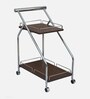 Ivan Bar Trolley in Brown Colour
