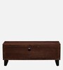 Ivanec Mango Wood 2 Door TV Console In Tubbaq Finish With Drawer