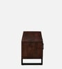 Ivanec Mango Wood 2 Door TV Console In Tubbaq Finish With Drawer