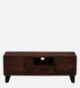 Ivanec Mango Wood 2 Door TV Console In Tubbaq Finish With Drawer