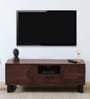 Ivanec Mango Wood 2 Door TV Console In Tubbaq Finish With Drawer