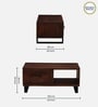 Ivanec Mango Wood Coffee Table In Tubbaq Finish