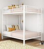 Iven Metal Bunk Bed in Ivory Colour