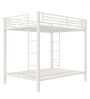 Iven Metal Bunk Bed in Ivory Colour