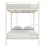 Iven Metal Bunk Bed in Ivory Colour