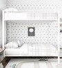 Iven Metal Bunk Bed in Ivory Colour