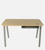 IVO Metal Writing Table in Dual Finish