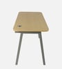 IVO Metal Writing Table in Dual Finish