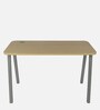 IVO Metal Writing Table in Dual Finish