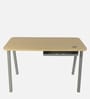 IVO Metal Writing Table in Dual Finish