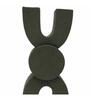 Ivoire Clair Modern Dual Tube Geometric Decorative Vase