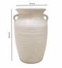Ivoire Clair Rustic Vase with Handles Vintage Style Flower Vase