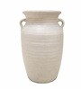Ivoire Clair Rustic Vase with Handles Vintage Style Flower Vase