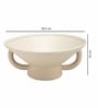 Ivoire Clair Urli Bowl for Floating Candles & Flowers Elegant Centerpiece