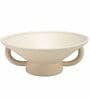 Ivoire Clair Urli Bowl for Floating Candles & Flowers Elegant Centerpiece