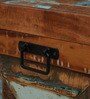 Ivor Reclaimed Wood Linen Trunk In Distress Finish