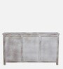 Ivor Solid Wood Chest Of Drawers In White Distress Finish