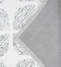 Ivory & Charcoal Contemporary Wool And Cotton 8 X 5 Feet Hand Tufted Carpet