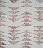 Ivory / Rust Geometric Wool And Cotton 7 X 5 Feet Hand Tufted Carpet