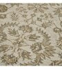 Ivory  Floral Wool 4X6  Hand-Tufted Carpet