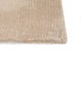 Ivory Abstract Viscose 6 ft X 9 ft Hand Tufted Rectangle Carpet