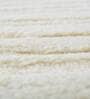 Ivory Abstract Wool 4 X 6 ft Hand Knotted Carpet