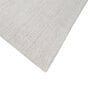 Ivory Abstract Wool 5 ft X 8 ft Hand Woven Carpet