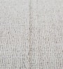 Ivory Abstract Wool 5 ft X 8 ft Hand Woven Carpet