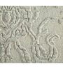 Ivory Abstract Wool 6 ft x 9 ft Hand Knotted Carpet