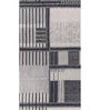 Ivory Abstract Wool 6 ft X 9 ft Hand Tufted Rectangle Carpet