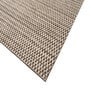 Ivory Abstract Wool 6 ft X 9 ft Hand Woven Carpet