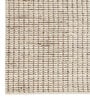 Ivory Abstract Wool 6 ft X 9 ft Hand Woven Carpet
