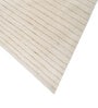 Ivory Abstract Wool 6 ft X 9 ft Hand Woven Carpet