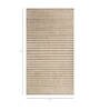 Ivory Abstract Wool 6 ft X 9 ft Hand Woven Carpet