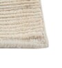 Ivory Abstract Wool 6 ft X 9 ft Hand Woven Carpet
