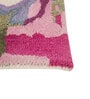 Ivory Abstract Wool and Viscose 5 ft X 8 ft Hand Tufted Rectangle Carpet