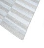 Ivory Abstract Wool and Viscose 5 ft X 8 ft Flat Weaves
