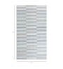 Ivory Abstract Wool and Viscose 5 ft X 8 ft Flat Weaves