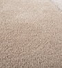 Ivory Abstract Wool and Viscose 6 ft X 9 ft Hand Tufted Carpet